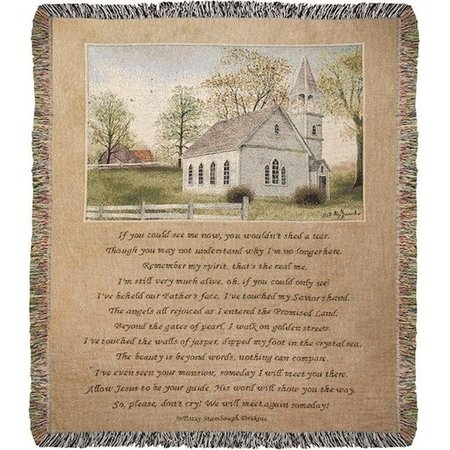 MANUAL WOODWORKERS Manual Woodworkers ATIYCSM 50 x 60 in. If You Could See Me Tapestry Throw ATIYCSM